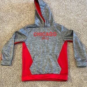 Colosseum youth basketball NBA Chicago Bulls sweatshirt hoodie size M 12/14 ￼